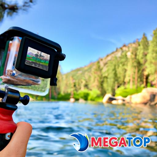 Một bức ảnh người sử dụng máy ảnh GoPro để ghi lại các hoạt động phiêu lưu của mình.