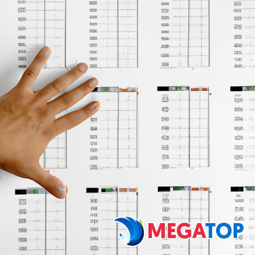 Bàn tay với mong muốn chọn một bảng tính Excel phù hợp nhất.