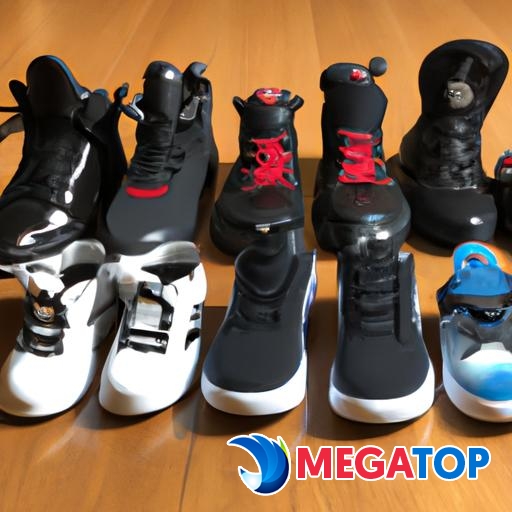 Một bộ sưu tập giày Jordan với các size khác nhau.