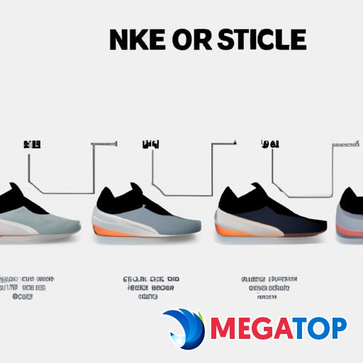 Hình ảnh hiển thị các bước chọn size giày Nike
