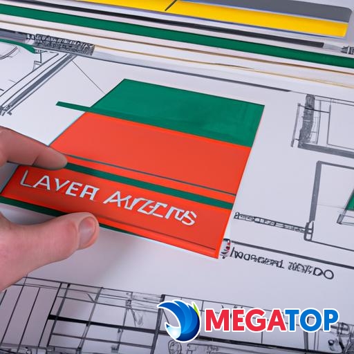 Kỹ sư sắp xếp các layer dựa trên tính chất và mục đích trong AutoCAD