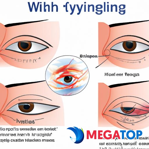 Một người quan sát mắt của họ khi mắt giật trong quá trình coi bói mắt giật.