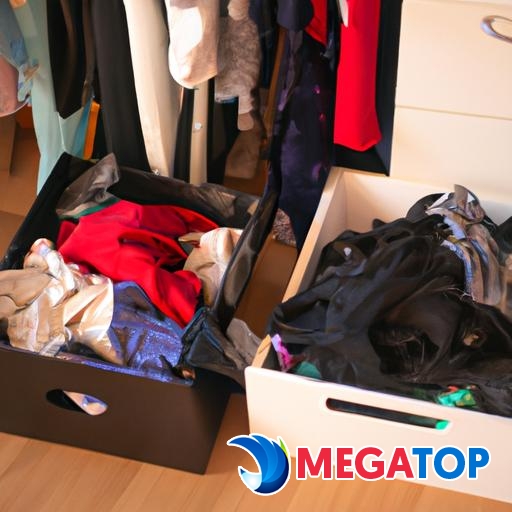 Sắp xếp đồ quần áo và loại bỏ những món đồ không cần thiết khỏi tủ quần áo.